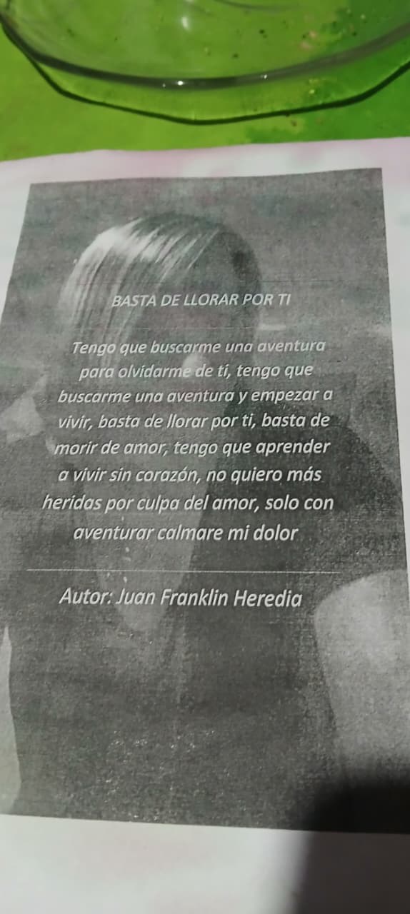 Fragmento fotografiado 4 de Juan Franklin Heredia