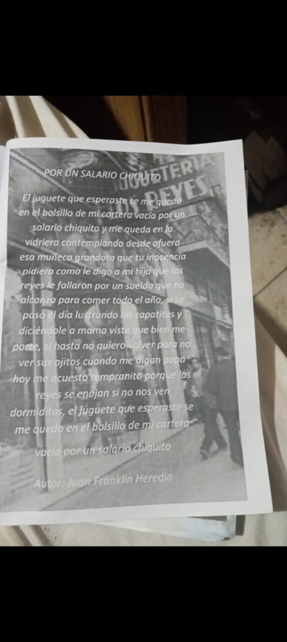 Fragmento fotografiado 5 de Juan Franklin Heredia