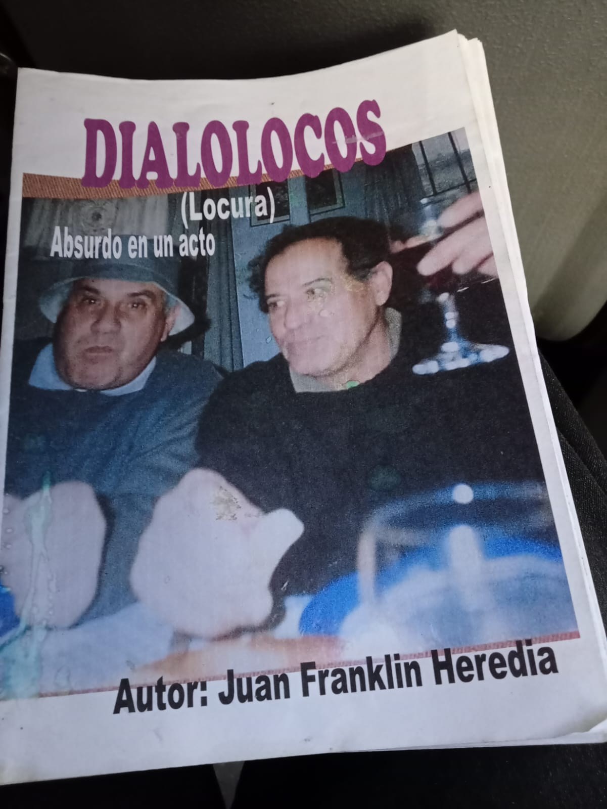 Publicación de Juan Franklin Heredia