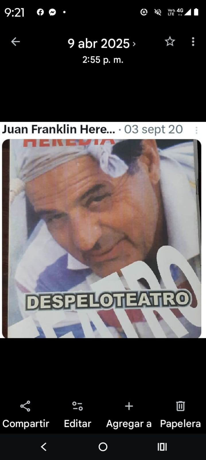 Material literario de Juan Franklin Heredia · imagen 9